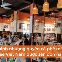 Mô hình nhượng quyền E-Coffee Việt Nam được săn đón