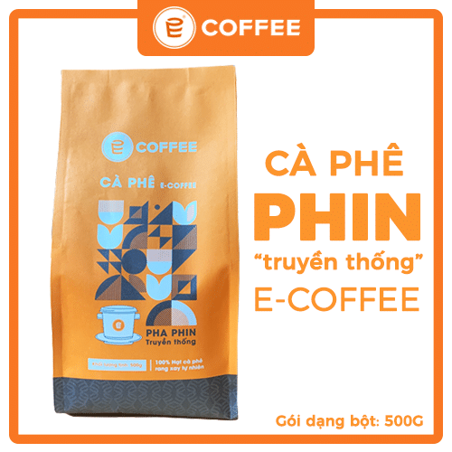 Cà phê phin truyền thống E-Coffee 500g