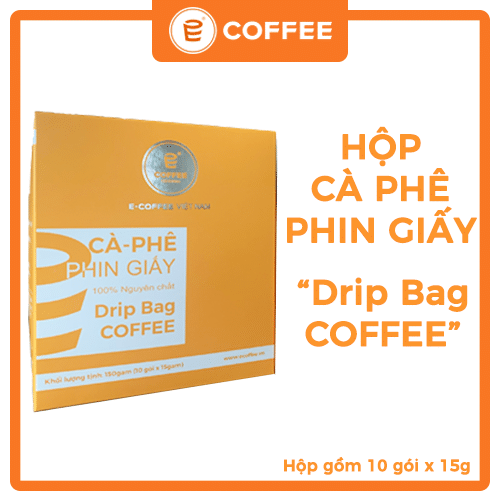 Hộp cà phê phin giấy Drip Bag Coffee E-Coffee