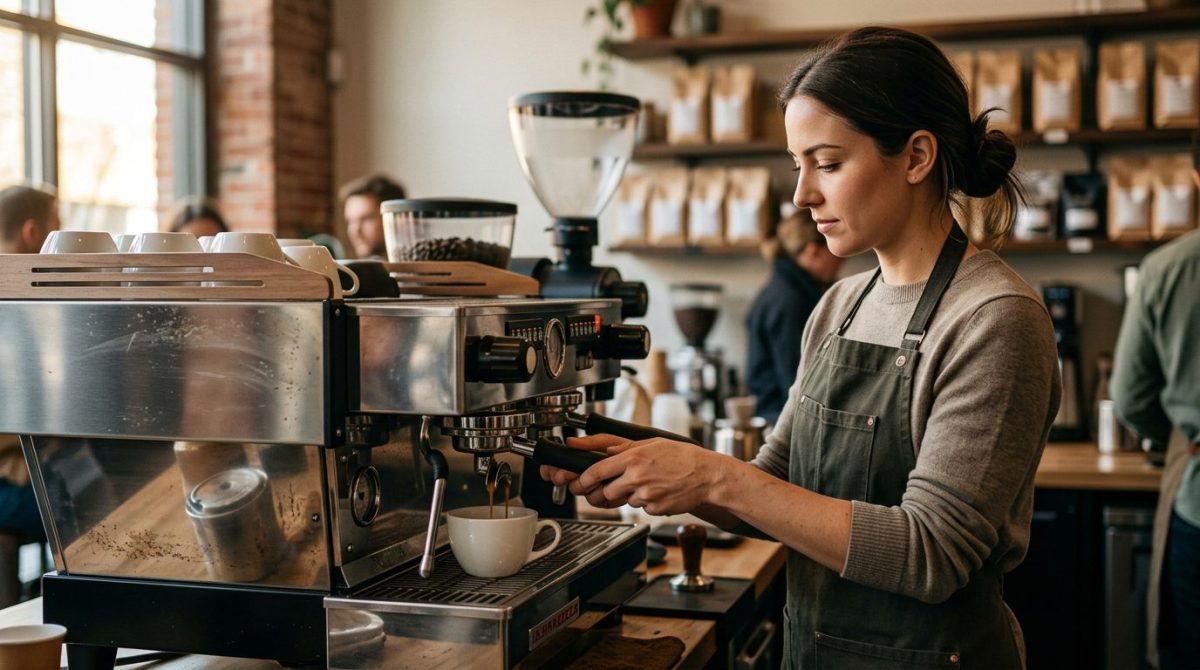 Blend 70% Robusta 30% Arabica cho quán cà phê