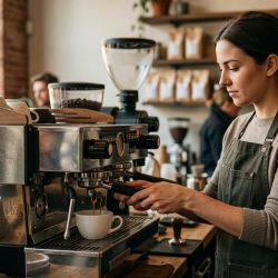 Blend 70% Robusta 30% Arabica cho quán cà phê