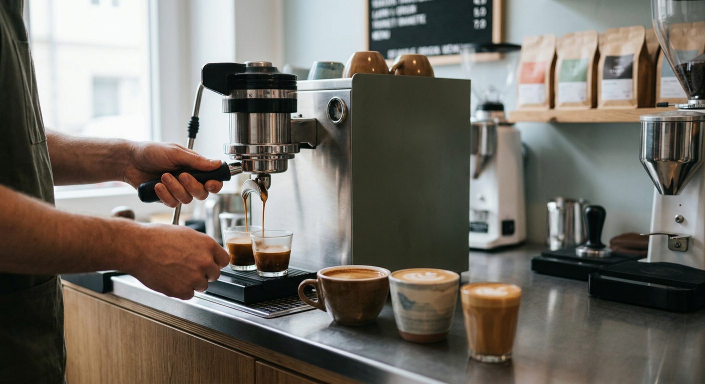 Cách xây menu cà phê từ một nền espresso để giảm tồn kho nguyên liệu